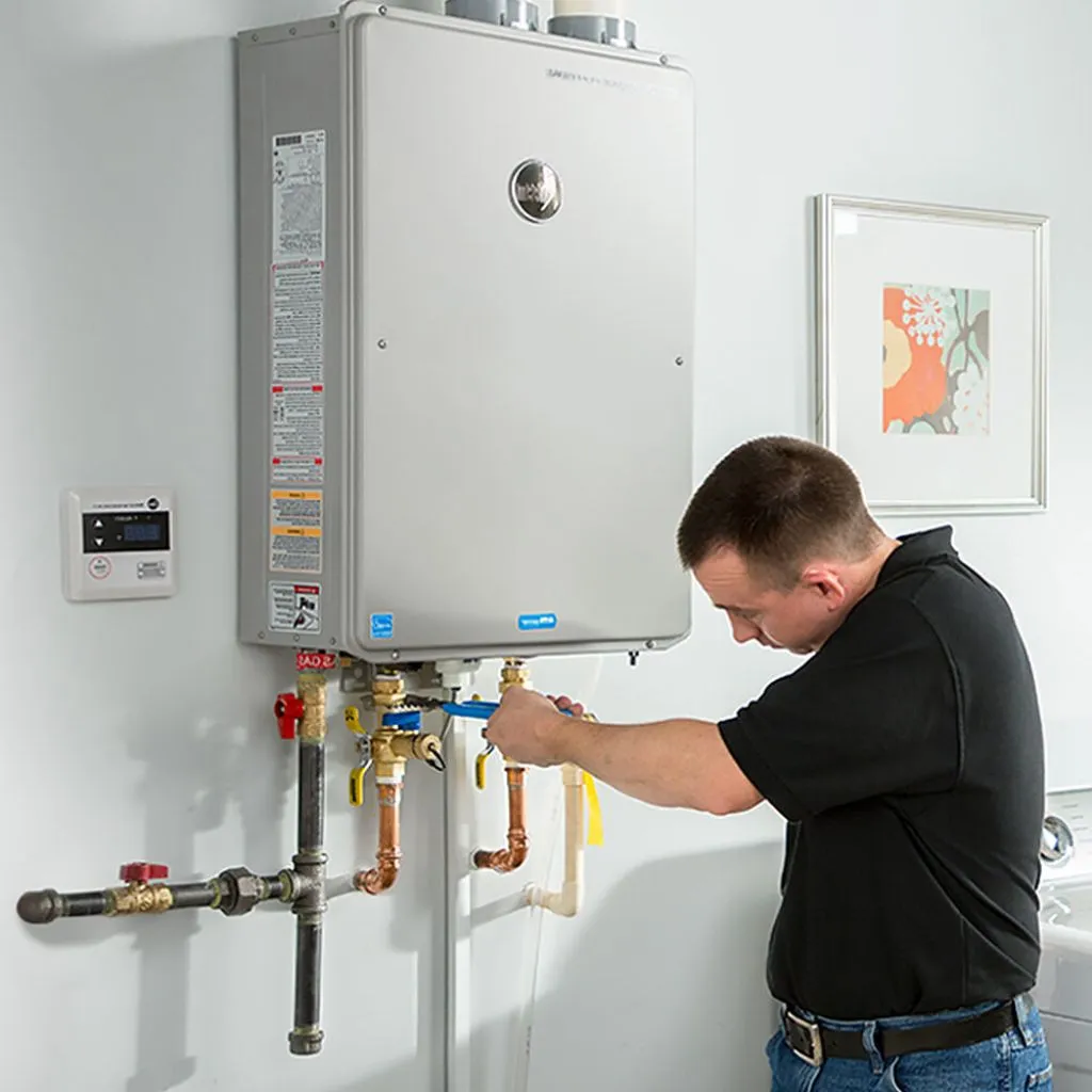 tankless water heater repair in Bluford, IL